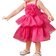 Shein Elegant Baby Girls 3d Floral Organza Spaghetti Strap Dress