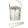 Elegance Bolt Hammered Ice Bucket