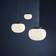 Frandsen Supernate Black/Opal White Pendellampa ∅ 28cm