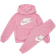 Nike Girl's Fleece Club Tracksuit - Pink