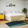vidaXL Fabric Kontinentalseng 180x200cm