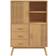 vidaXL Olden Brown Storage Cabinet 33.5x49.2"