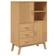 vidaXL Olden Brown Storage Cabinet 33.5x49.2"