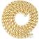 Nuragold Thick Miami Cuban Link Chain Necklace 11mm - Gold