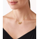 Michael Kors Interlocking Necklace - Gold/Transparent