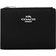 Coach Bifold Wallet - Pebbled Leather/Silver/Black