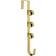 WeRChristmas Bells Wreath Hanger Gold Decoration 38cm