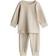 H&M Kid's Waffled Cotton Set - Beige