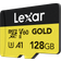 LEXAR Professional GOLD microSDXC Class 10 UHS-II U3 V60 A1 280/100MB/s 128GB