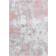 Safavieh Bayside Machine Washable Beti Modern Pink, Gray, White 79x108"