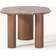 Westwing Collection Dunia Dark Wood Dining Table 110x180cm