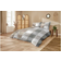 Primera Mako Duvet Cover Brown, Grey, Silver (200x135cm)