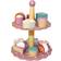 Magni Wooden Cake Stand with Cakes