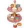 Magni Wooden Cake Stand with Cakes