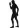Smiffys Costume Seconde Peau Noir Noir