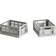 Hay Colour Crate Mini Light Grey Storage Box 2pcs