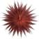 Watt & Veke Liz Poinsettia Red Ocher Julestjerne 50cm