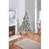 Garden Market Place Flocked Woodcote Spruce White/Green Christmas Tree 210cm