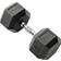 York Commercial Rubber Hex Dumbbells 20kg