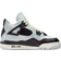 Nike Air Jordan 4 Retro GS - Pure Platinum/Black/Sail/Metallic Gold