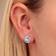 Morellato Tesori Earrings - Silver/Aquamarine/Transparent