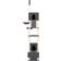 vidaXL Floor to Ceiling Cat Tree 277-303cm