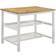 Coaster Edgeworth Kitchen Island Brown/White Table