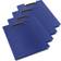 Rapesco Foldover Clipboard A4 4-pack