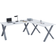 VCM Lona Corner White Skrivebord 160x220cm