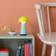 Remember Bobbi 3 Sage Yellow,/Blue/Red Table Lamp 18cm
