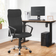 Songmics OBN034B01 Black Kontorsstol 120cm