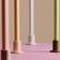 Hay Tube Light Pink Ljusstake 5.5cm