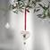 Holmegaard Christmas Heart 2024 Transparent Juletrepynt 8cm