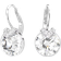 Swarovski SS Bella Pierced Earrings - Silver/Transparent