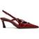 Steve Madden Liana Slingbacks - Wine Patent