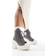 Converse Chuck 70 De Luxe Heel Platform Sharkskin - Grigio