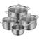 WMF Kochtopfset Edelstahl Set mit Klappe 4 teile