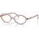 Miu Miu MU01XV 12W1O1 Mauve Transparent Purple