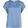 Vila S/S Satin Top - Blissful Blue
