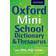 Oxford Mini School Dictionary & Thesaurus (Häftad, 2012)