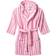 Bongusta Kid's Naram Bathrobe - Baby Pink & Ski Patrol Red