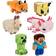 Minecraft Basic Plush Case of 6