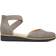 Soul Naturalizer Intro Flat Wedges Synthetic Nubuck Ankle Strap - Grey