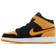 Nike Air Jordan 1 Mid SE GS - Black/Vivid Orange/Cardinal Red/White