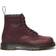 Dr. Martens 1460 Faux Fur Lined Grizzly Leather Lace Up Boots - Cherry Red