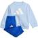 adidas Essentials Joggingställ Barn - Glow Blue/White