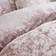 Catherine Lansfield Crushed Velvet Duvet Cover Pink (200x200cm)