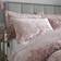 Catherine Lansfield Crushed Velvet Duvet Cover Pink (200x200cm)