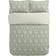 V&A Daffodil Dreams Set Super King Duvet Cover Green