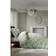 V&A Daffodil Dreams Set Super King Duvet Cover Green